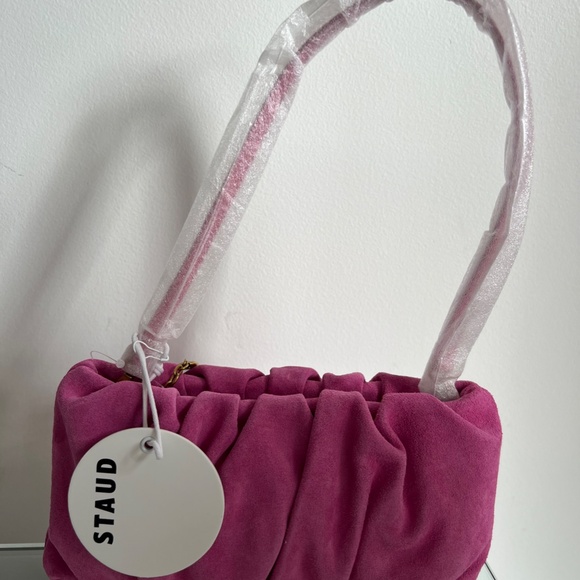 STAUD Bean Lollipop Suede Convertible Bag - Picture 2 of 10